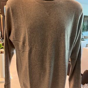 State Cashmere Men's Core Crew Neck Sweater - Tan